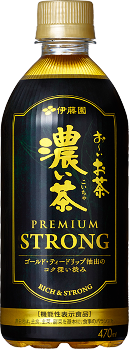 お～いお茶 濃い茶 PREMIUM STRONG（プレミアムストロング）