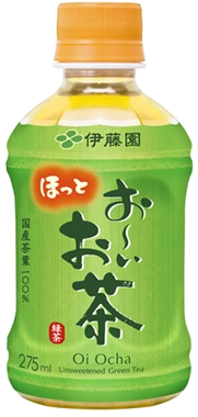 お～いお茶 緑茶 電子レンジ対応 ホットPET 275ml