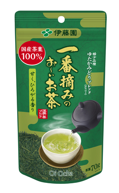 一番摘みのお~いお茶 ゆたかみどりブレンド 70g