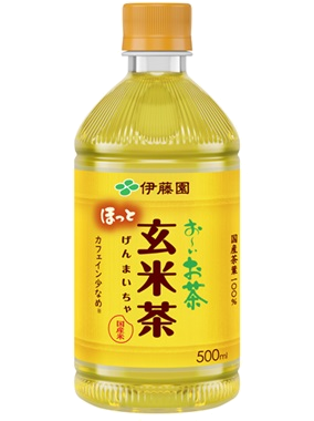 お～いお茶 炒りたて玄米茶 ホットPET 500ml