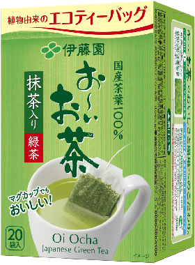 お～いお茶 エコティーバッグ 緑茶 20袋 | 商品情報 | 伊藤園 商品情報