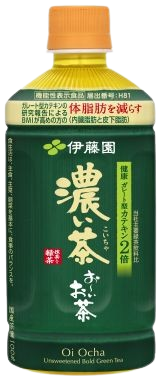お~いお茶 濃い茶 電子レンジ対応 ホットPET 500ml