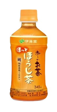 お~いお茶 ほうじ茶 電子レンジ対応 ホットPET 345ml
