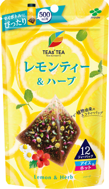TEAs’ TEA NEW AUTHENTIC ティーバッグ レモンティー＆ハーブ 12袋
