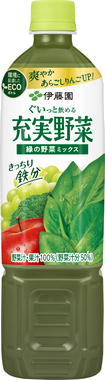 充実野菜 緑の野菜ミックス PET 740g