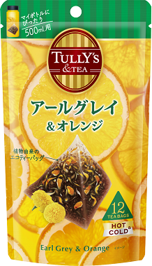 TULLY’S &TEA アールグレイ＆オレンジ 12袋