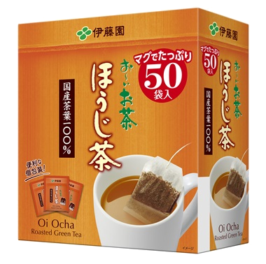 お～いお茶 エコティーバッグ ほうじ茶 50袋 | 商品情報 | 伊藤園 商品情報サイト