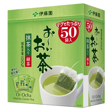 お～いお茶 エコティーバッグ 緑茶 50袋