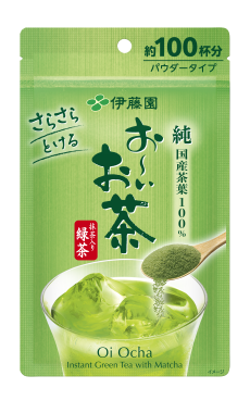 さらさらとける お~いお茶 抹茶入り緑茶 80g