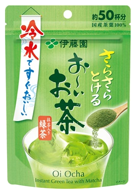 さらさらとける お～いお茶 抹茶入り緑茶 40g | 商品情報 | 伊藤園 商品情報サイト