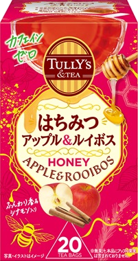 TULLY’S &TEA はちみつアップル＆ルイボス 20袋