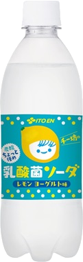 チー坊の乳酸菌ソーダちょっと強め レモンヨーグルト味 PET 500ml