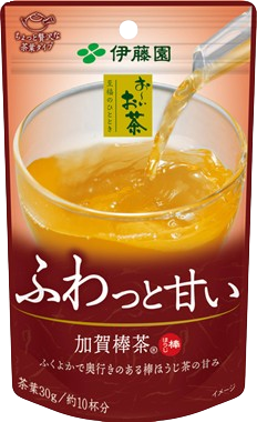 お～いお茶 至福のひととき ふわっと甘い加賀棒茶®