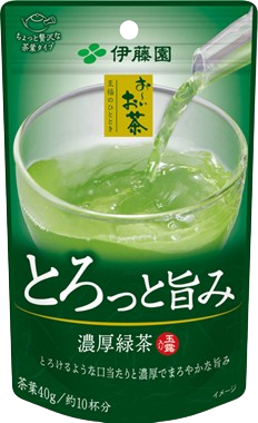 お～いお茶 至福のひととき とろっと旨み濃厚緑茶 40g