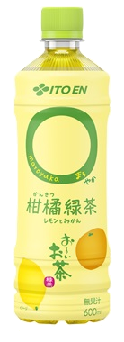 お～いお茶 〇（まろ）やか 柑橘緑茶 PET 600ml