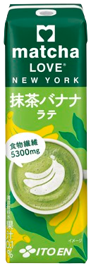 ｍａｔｃｈａ ＬＯＶＥ ＮＥＷ ＹＯＲＫ 抹茶バナナラテ 紙パック 240ml