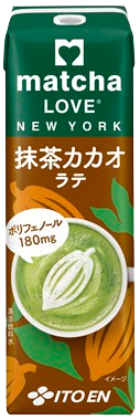 ｍａｔｃｈａ ＬＯＶＥ ＮＥＷ ＹＯＲＫ 抹茶カカオラテ 紙パック 240ml