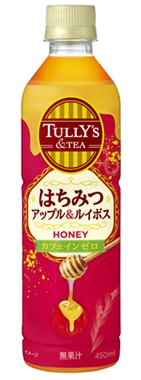 TULLY’S &TEA はちみつアップル＆ルイボス PET 450ml