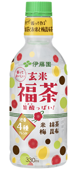 パウダーイン 玄米福茶 PET 330ml