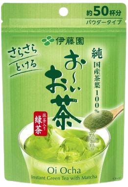 さらさらとける お~いお茶 抹茶入り緑茶 40g