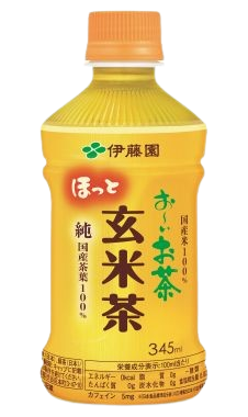 お~いお茶 玄米茶 電子レンジ対応 ホットPET 345ml